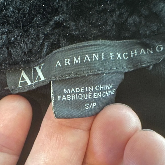 Armani Exchange Faux Fur Vest US S - Picture 6 of 8